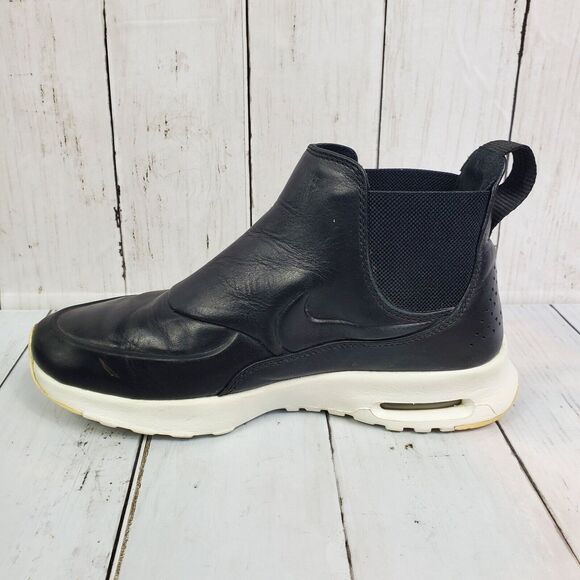 Nike Air Max Thea Mid Sneaker Boots Sail Women’s Size 6 Black White 859550-001 - Picture 3 of 15